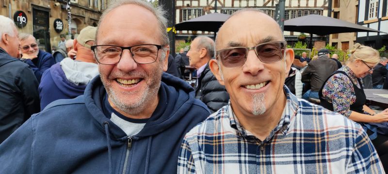 Richard Pennington and Hadyn Collings